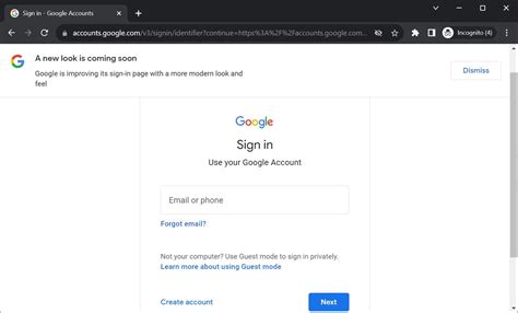 Sign In Page .